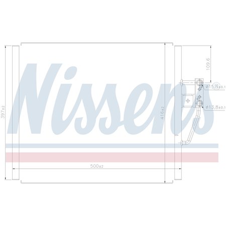 NISSEN Nissens Condenser, 94529 94529